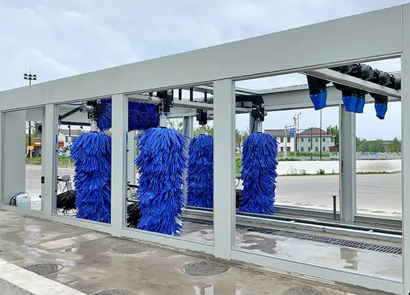 tunnel car wash machine