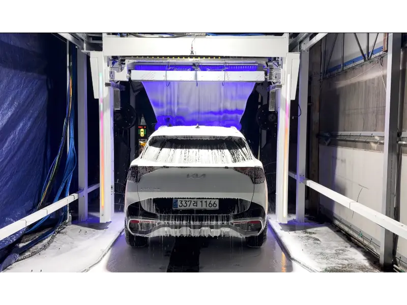 Touchless Car Wash Machine with High-Pressure Water Up and Down