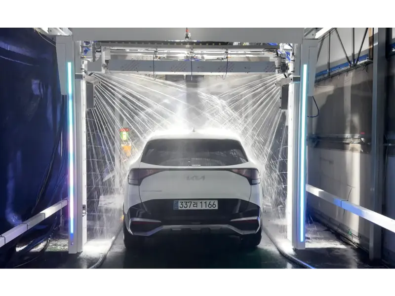 Touchless Car Wash Machine with High-Pressure Water Up and Down